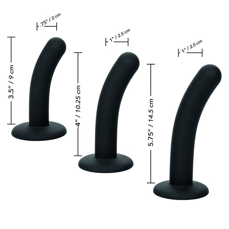 CALEXOTICS - BOUNDLESS SILICONE CURVE PEGGING KIT - Kink&Play