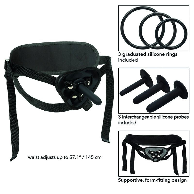 CALEXOTICS - BOUNDLESS SILICONE PEGGING KIT - Kink&Play