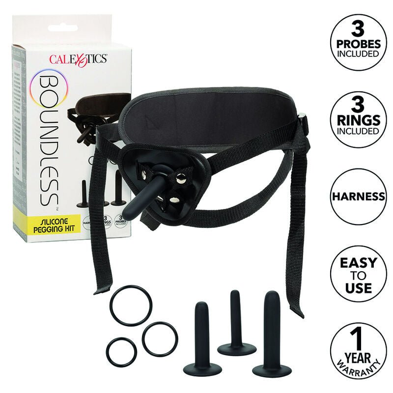 CALEXOTICS - BOUNDLESS SILICONE PEGGING KIT - Kink&Play