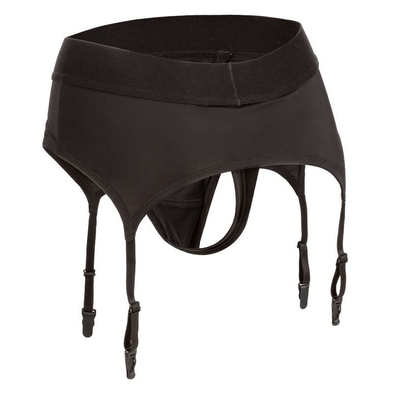 CALEXOTICS - BOUNDLESS THONG WITH GARTER S/M - Kink&Play