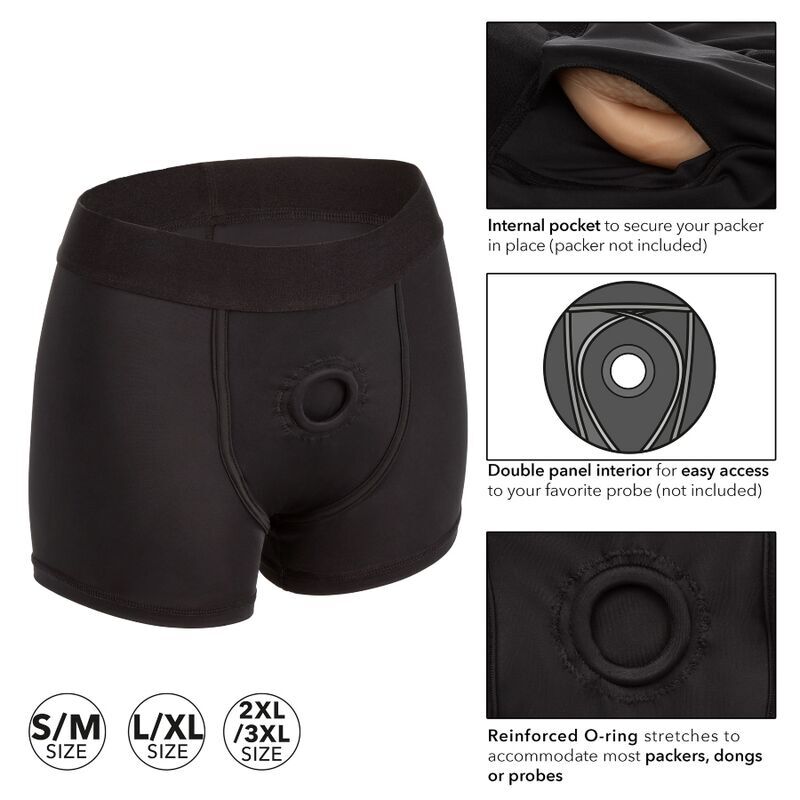 CALEXOTICS - BOXER STYLE HARNESS S/M - Kink&Play