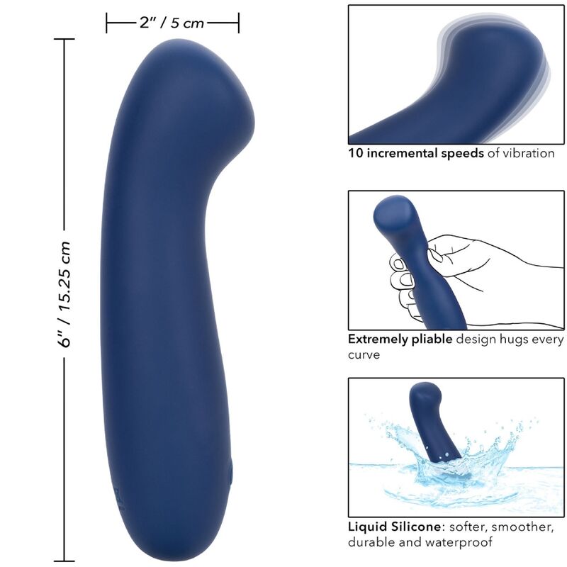 CALEXOTICS - CASHMERE SATIN G BLUE - Kink&Play