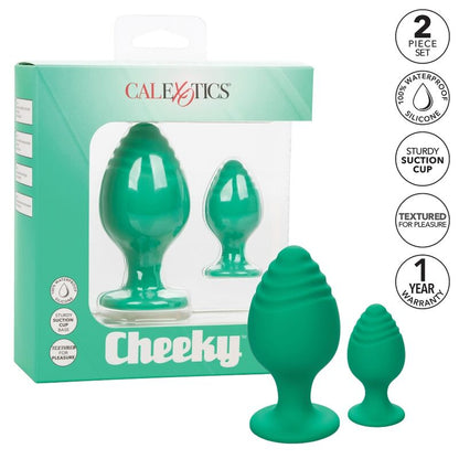 CALEXOTICS - CHEEKY BUTTPLUG GREEN - Kink&Play