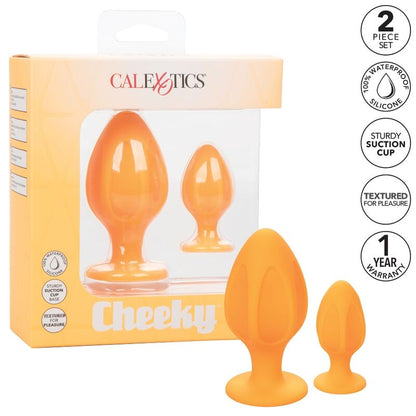CALEXOTICS - CHEEKY BUTTPLUG ORANGE - Kink&Play