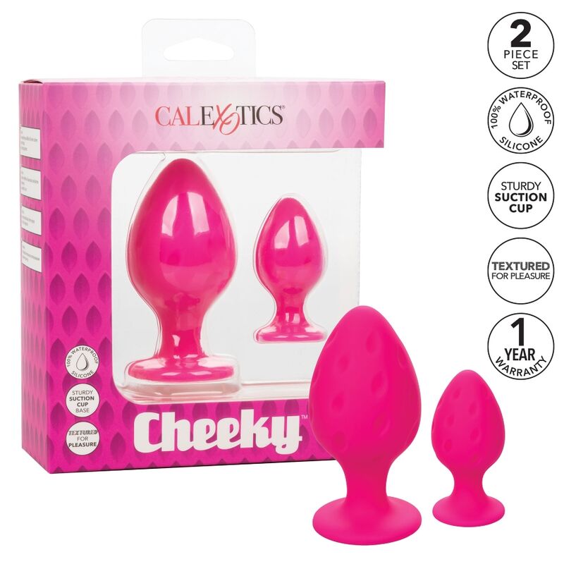 CALEXOTICS - CHEEKY BUTTPLUG PINK - Kink&Play