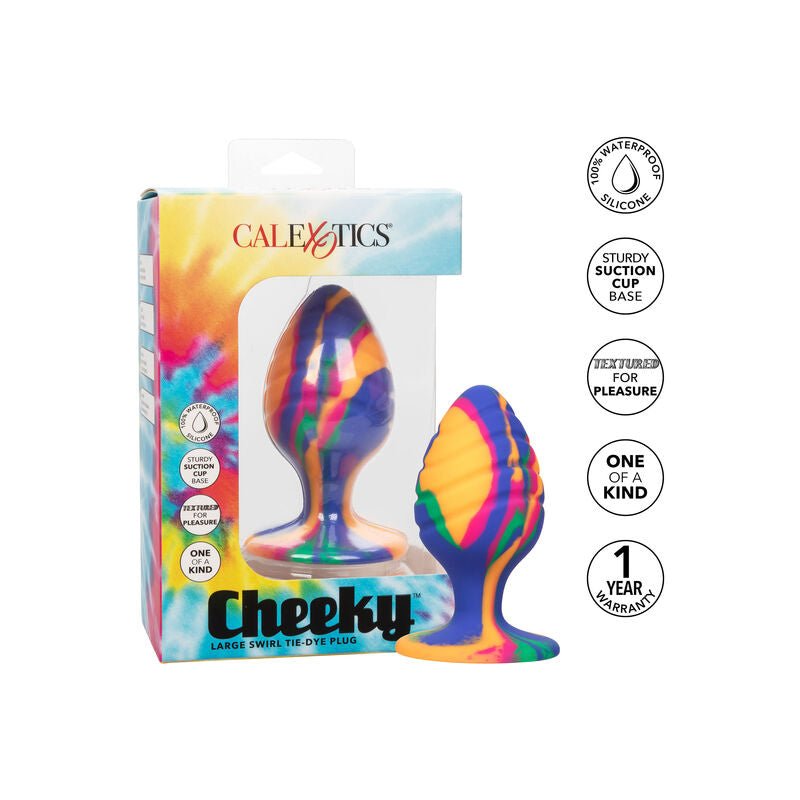 CALEXOTICS - CHEEKY LARGUE SWIRL PLUG ANAL - Kink&Play
