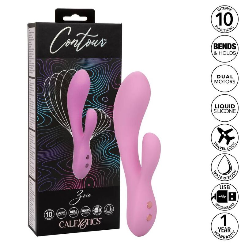 CALEXOTICS - CONTOUR ZOIE PINK - Kink&Play