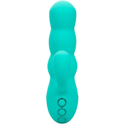CALEXOTICS - DEL MAR DIVA VIBRATOR RABBIR AQUA GREEN BY CALIFORNIA DREAMING - Kink&Play
