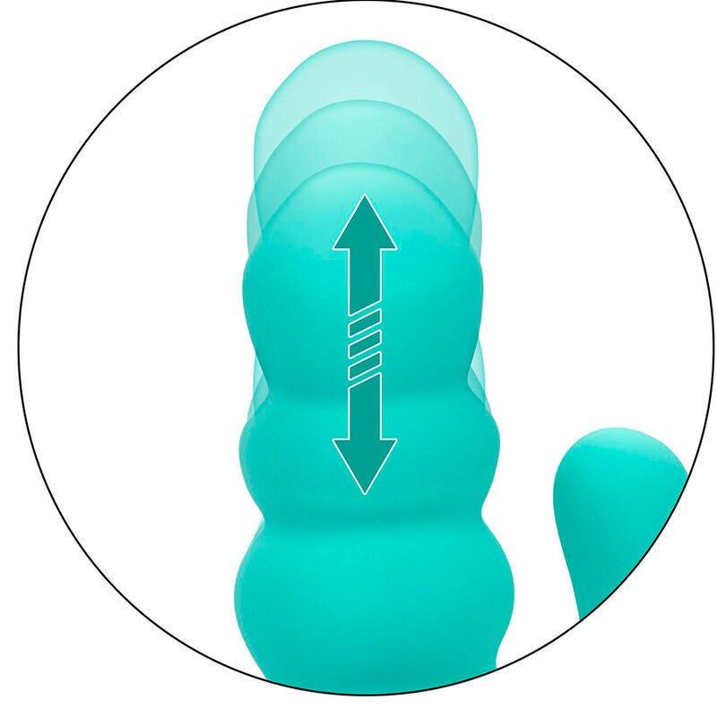 CALEXOTICS - DEL MAR DIVA VIBRATOR RABBIR AQUA GREEN BY CALIFORNIA DREAMING - Kink&Play
