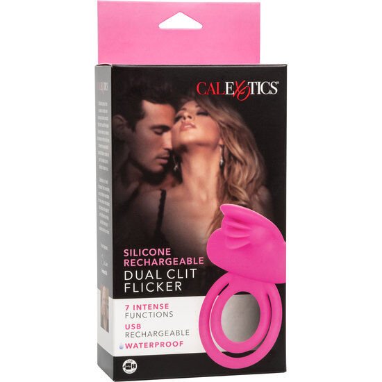 CALEXOTICS - DUAL CLIT FLICKER ENHANCER - Kink&Play