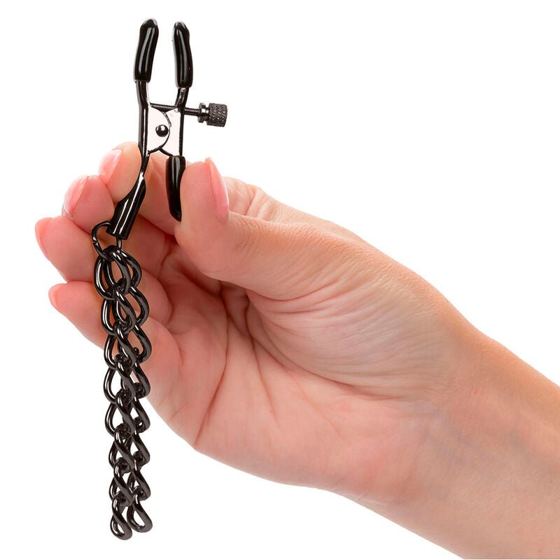 CALEXOTICS - EUPHORIA CHAIN NIPPLE CLAMPS 14.5 CM - Kink&Play