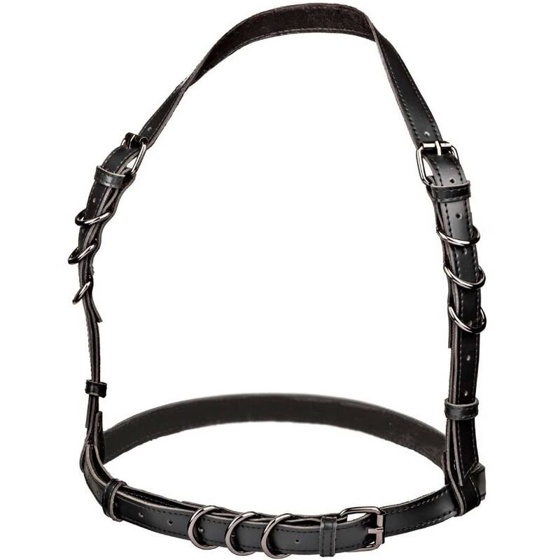 CALEXOTICS - EUPHORIA HALTER BUCKLE HARNESS BLACK - Kink&Play