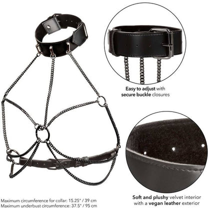 CALEXOTICS - EUPHORIA MULTI CHAIN COLLAR HARNESS - Kink&Play