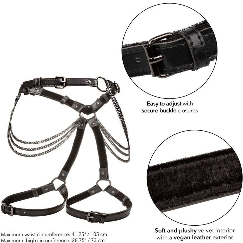CALEXOTICS - EUPHORIA MULTI CHAIN THIGH HARNESS - Kink&Play