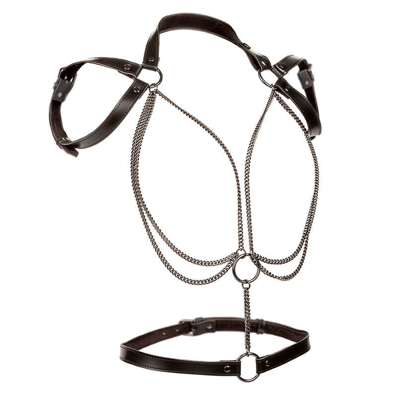 CALEXOTICS - EUPHORIA MULTICHAIN HALTER HARNESS PREMIUM - Kink&Play