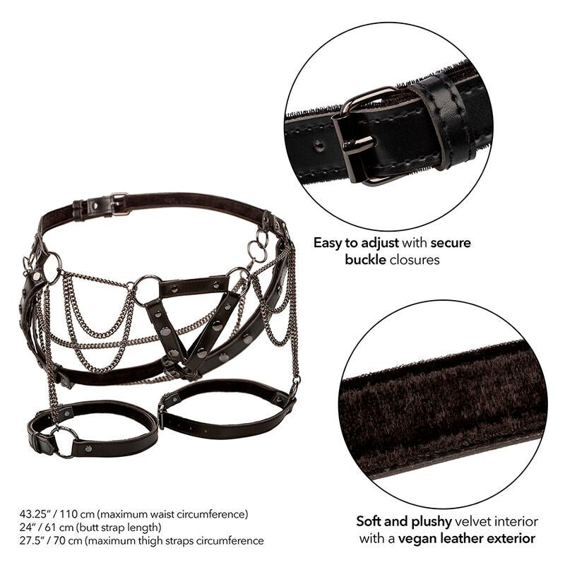 CALEXOTICS - EUPHORIA MULTICHAIN THIGH HARNESS PREMIUM - Kink&Play