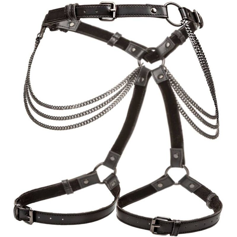 CALEXOTICS - EUPHORIA PLUS SIZE MULTI CHAIN THIGH HARNESS - Kink&Play