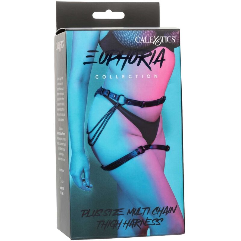 CALEXOTICS - EUPHORIA PLUS SIZE MULTI CHAIN THIGH HARNESS - Kink&Play