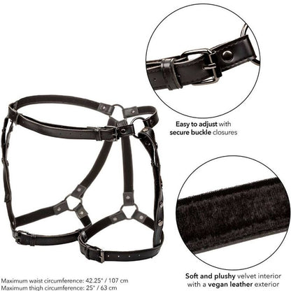 CALEXOTICS - EUPHORIA RIDING THIGH HARNESS - Kink&Play