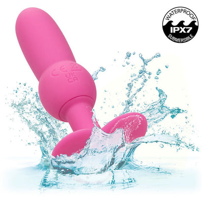CALEXOTICS - FIRST TIME ANAL PLUG BEADED PROBE 10 VIBRATIONS PINK - Kink&Play