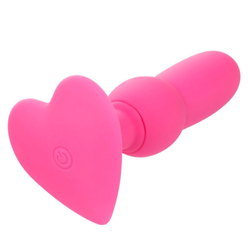 CALEXOTICS - FIRST TIME ANAL PLUG BEADED PROBE 10 VIBRATIONS PINK - Kink&Play