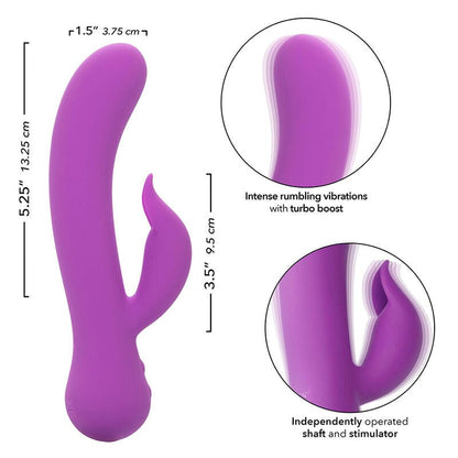 CALEXOTICS - FIRST TIME VIBRATOR PLEASER RECHARGEABLE PURPLE - Kink&Play