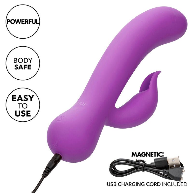 CALEXOTICS - FIRST TIME VIBRATOR PLEASER RECHARGEABLE PURPLE - Kink&Play