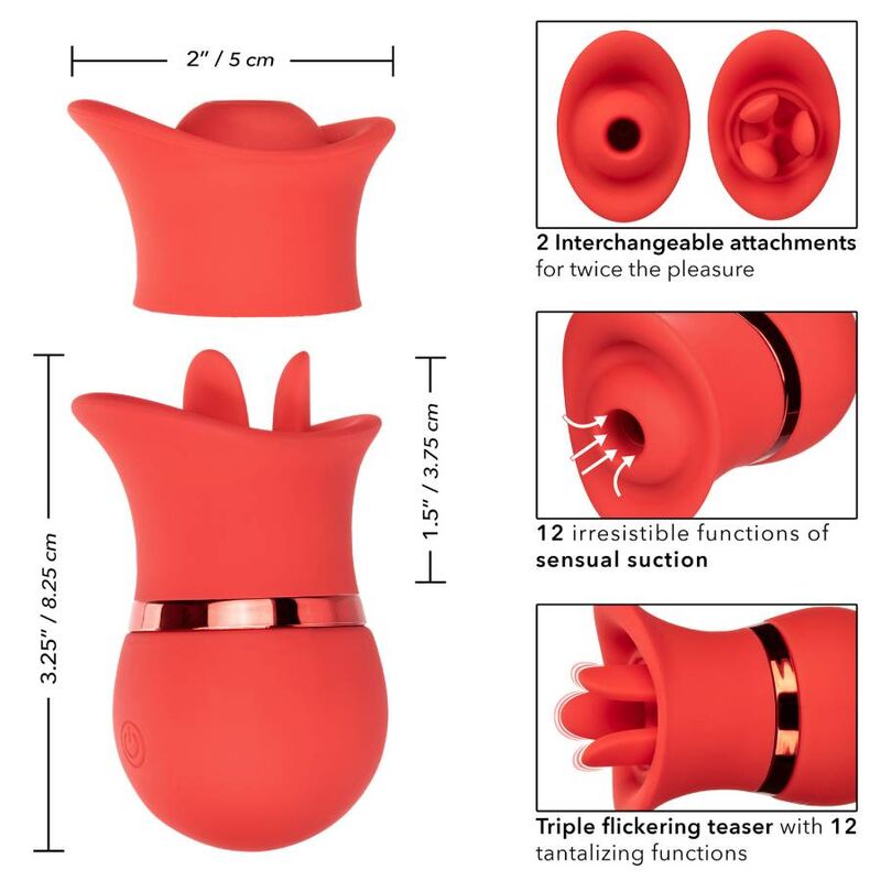CALEXOTICS - FRENCH KISS SUCK & PLAY SET - Kink&Play