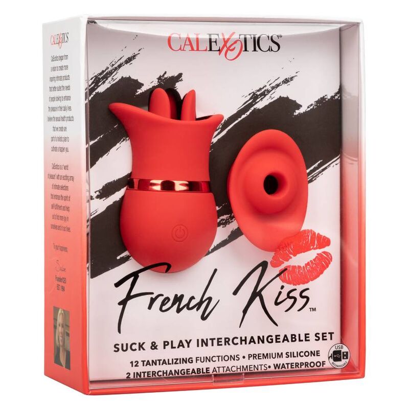 CALEXOTICS - FRENCH KISS SUCK & PLAY SET - Kink&Play