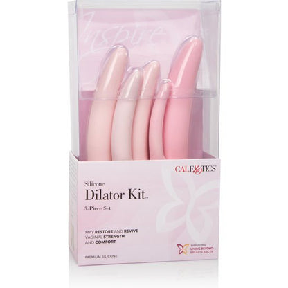 CALEXOTICS - INSPIRE SILICONE DILATOR 5 PCS SET - Kink&Play