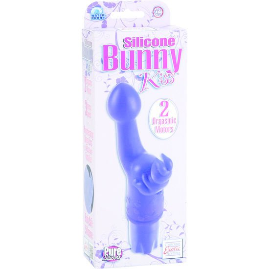 CALEXOTICS - KISS SILICONE BUNNY KISS PURPLE - Kink&Play