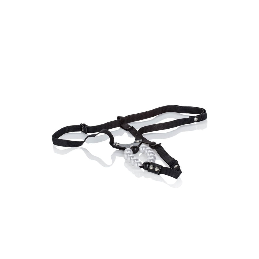 CALEXOTICS - LOVERS THONG W. PLEASURE PEARLS - Kink&Play