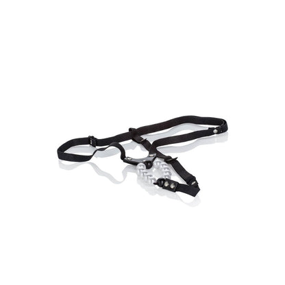 CALEXOTICS - LOVERS THONG W. PLEASURE PEARLS - Kink&Play