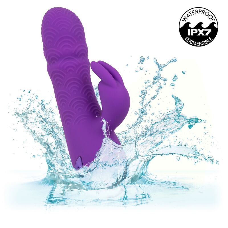 CALEXOTICS - MANHATTAN BEACH MARVEL VIBRATOR RABBIT PURPLE BY CALIFORNIA DREAMING - Kink&Play