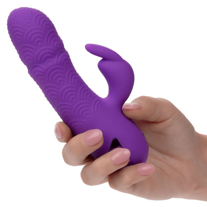CALEXOTICS - MANHATTAN BEACH MARVEL VIBRATOR RABBIT PURPLE BY CALIFORNIA DREAMING - Kink&Play