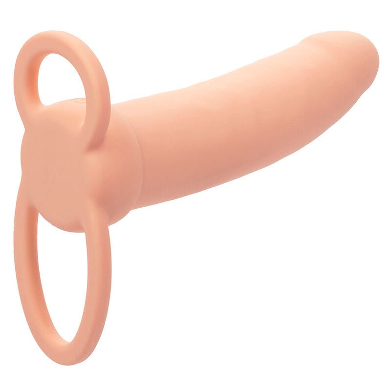 CALEXOTICS - MAXX THICK DUAL PENETRATOR 10 VIBRATIONS FLESH - Kink&Play