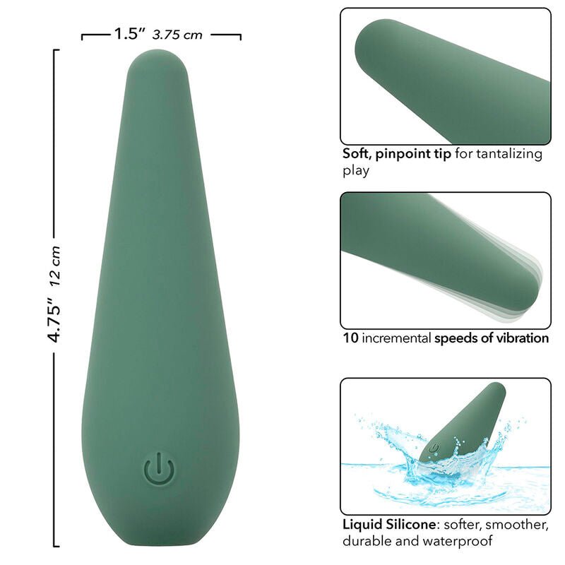 CALEXOTICS - MOD CHIC STIMULATOR GREEN - Kink&Play
