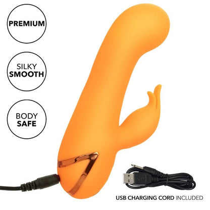 CALEXOTICS - MONTECITO MUSE VIBRATOR RABBIT ORANGE BY CALIFORNIA DREAMING - Kink&Play