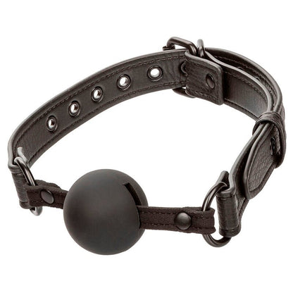 CALEXOTICS - NOCTURNAL BALL GAG SILICONE BLACK - Kink&Play
