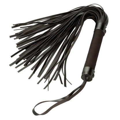 CALEXOTICS - NOCTURNAL FLOGGER LEATHER BLACK - Kink&Play