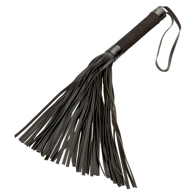 CALEXOTICS - NOCTURNAL FLOGGER LEATHER BLACK - Kink&Play