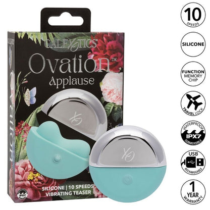 CALEXOTICS - OVATION APPLAUSE STIMULATOR AQUA GREEN - Kink&Play