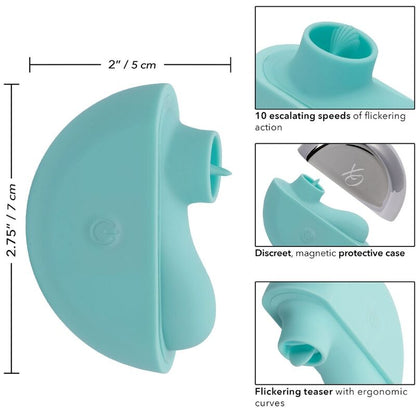 CALEXOTICS - OVATION RAVE STIMULATOR AQUA GREEN - Kink&Play