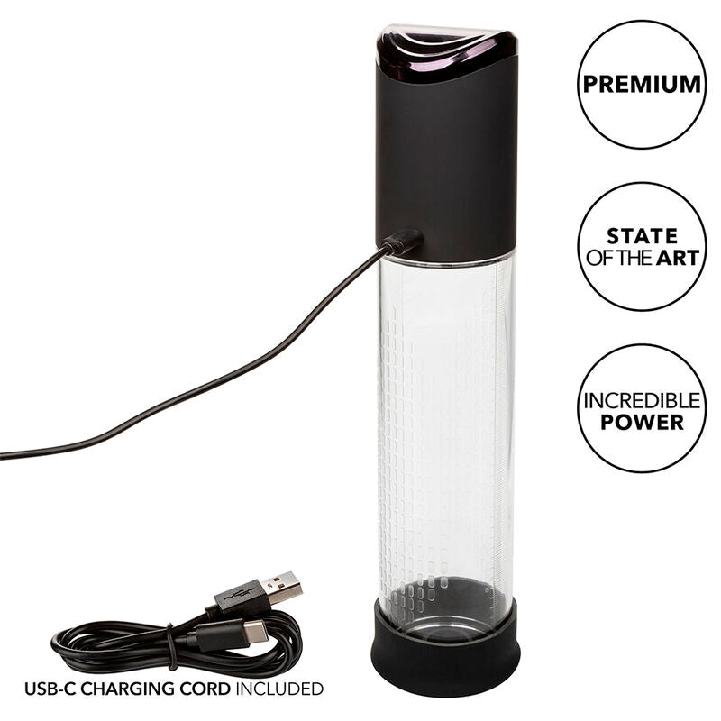 CALEXOTICS - PEAK STIMULATING WAVE PUMP 4 SPEED BLACK - Kink&Play