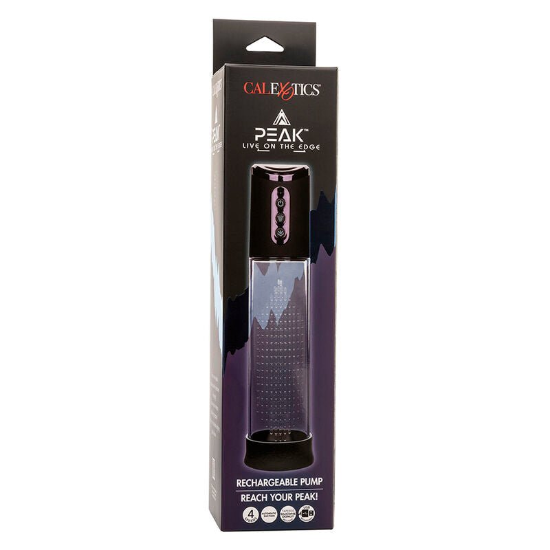 CALEXOTICS - PEAK STIMULATING WAVE PUMP 4 SPEED BLACK - Kink&Play