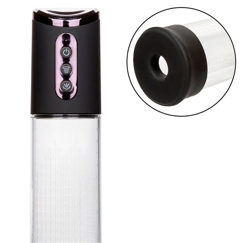CALEXOTICS - PEAK STIMULATING WAVE PUMP 4 SPEED BLACK - Kink&Play
