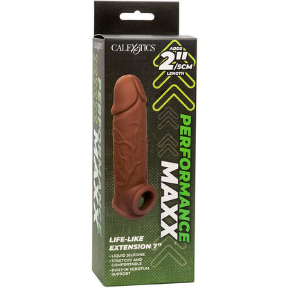CALEXOTICS - PERFORMANCE MAXX LIFE - LIKE EXTENSION 7 BROWN SKIN - Kink&Play