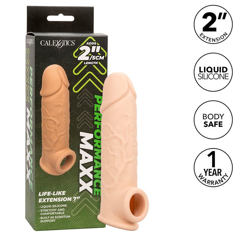 CALEXOTICS - PERFORMANCE MAXX LIFE - LIKE EXTENSION 7 LIGHT SKIN - Kink&Play