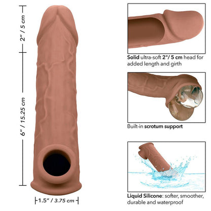 CALEXOTICS - PERFORMANCE MAXX LIFE - LIKE EXTENSION 8 BROWN SKIN - Kink&Play