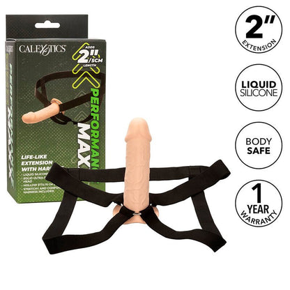CALEXOTICS - PERFORMANCE MAXX LIFE - LIKE EXTENSION WITH HARNESS LIGHT SKIN - Kink&Play
